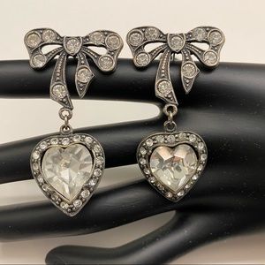 Marcasite Crystal Earrings